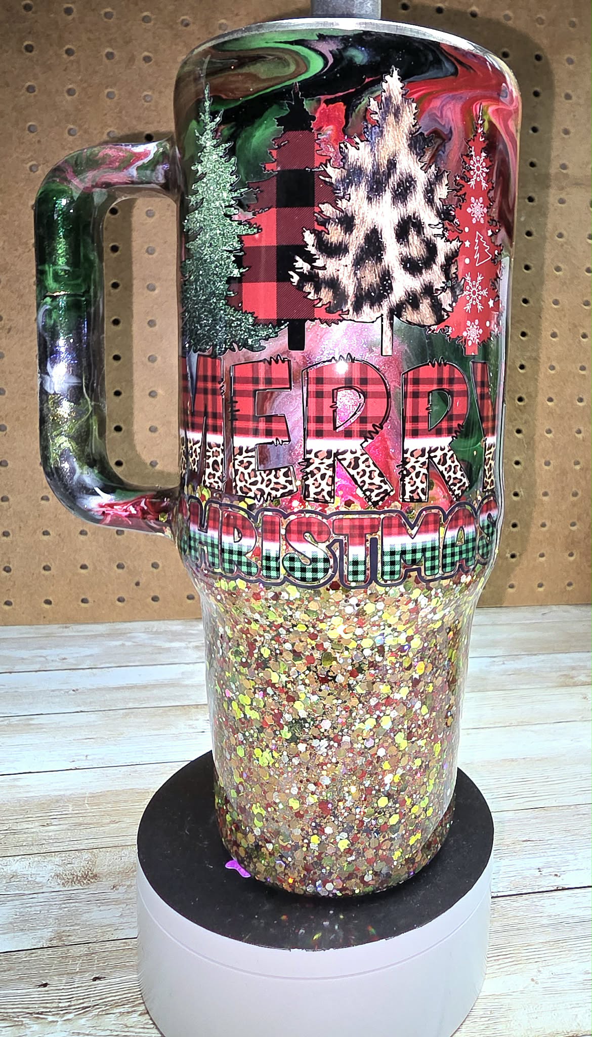 #128 Merry Christmas 40oz