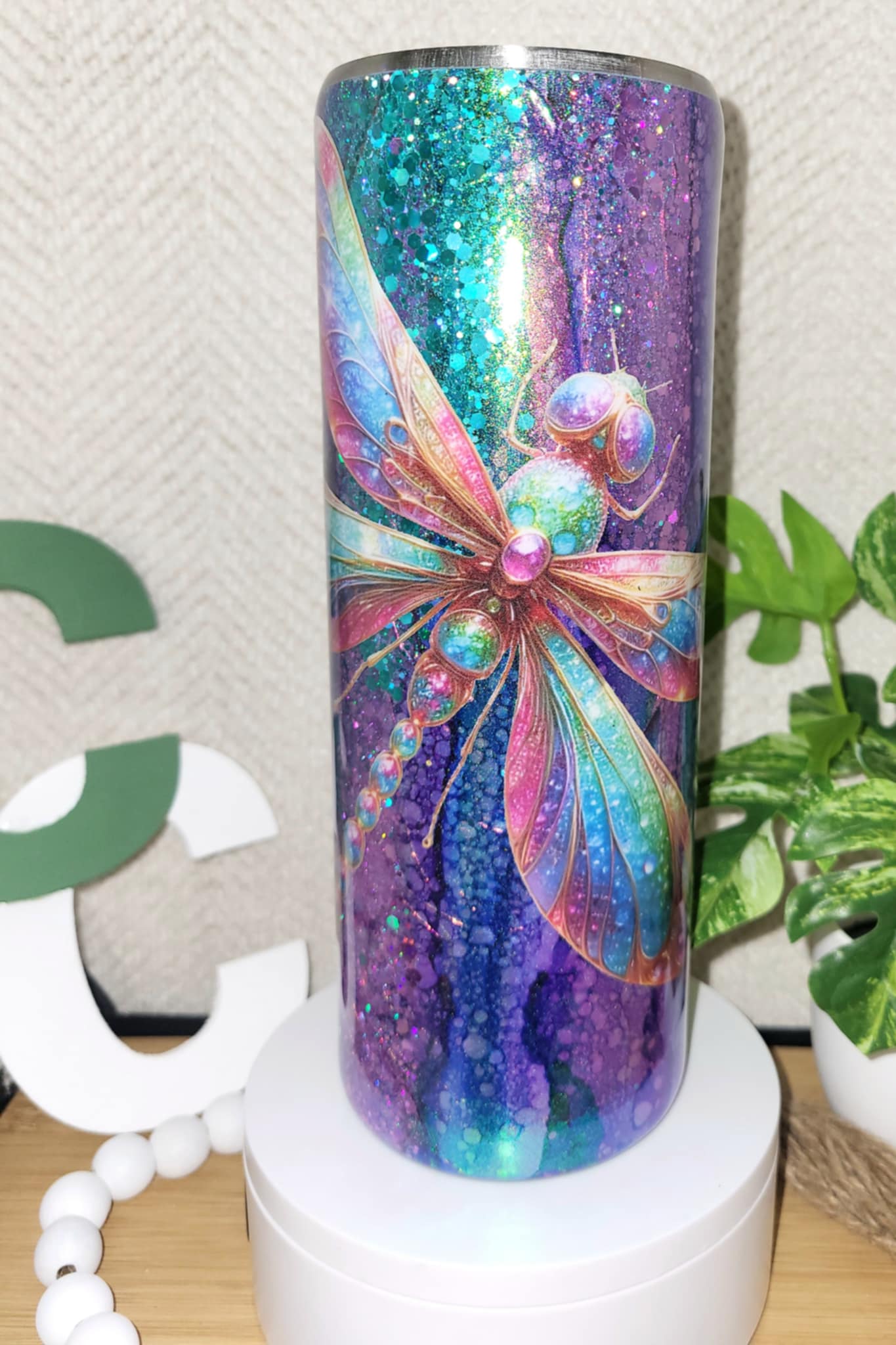 #25-Raindrop Dragonfly 20oz Skinny