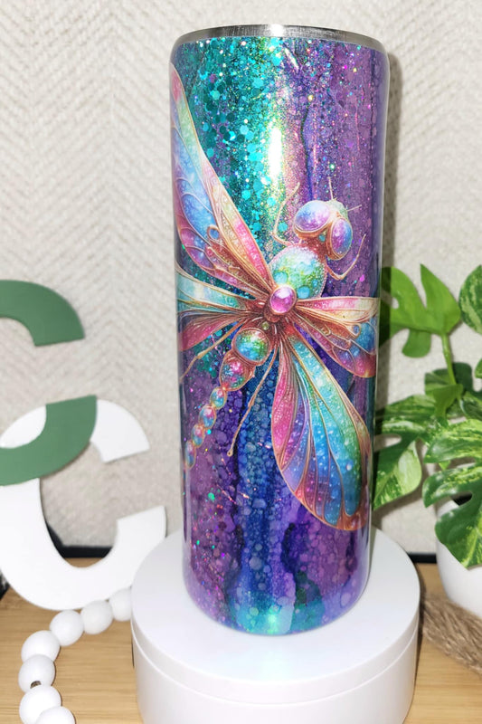 #25-Raindrop Dragonfly 20oz Skinny