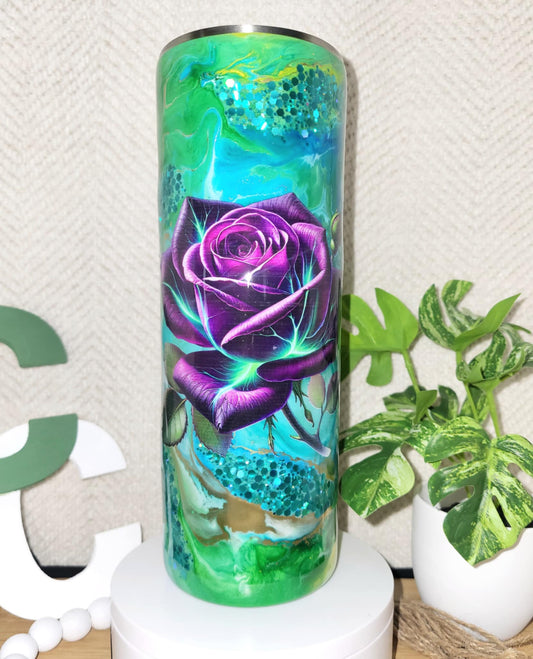 #26-Purple Rose 20oz Skinny