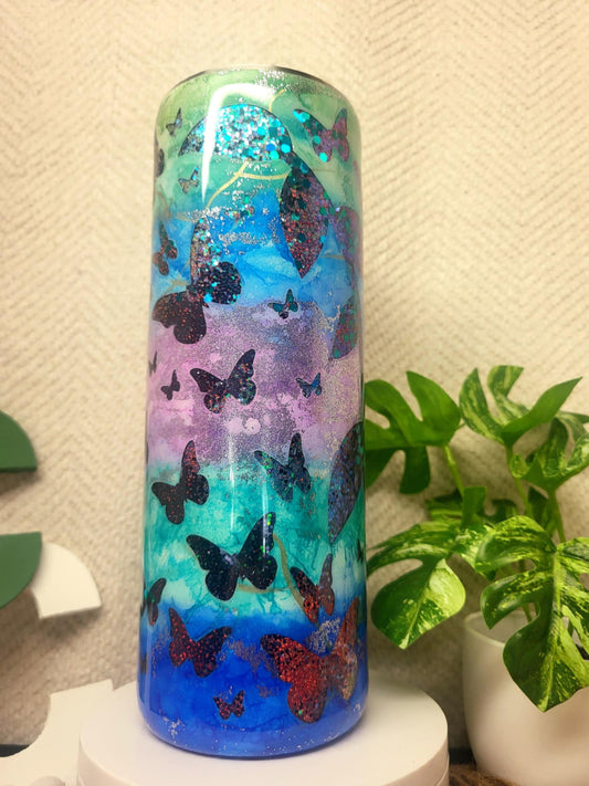 #48-All the Butterflies 20oz Skinny-BOGO