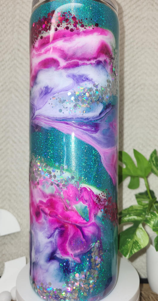 #58-Cotton Candy 30oz Skinny